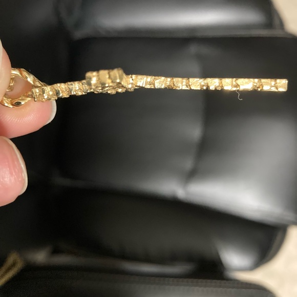 24" 24K Gold Plate Cross - Picture 4 of 5